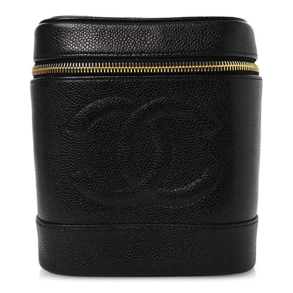 Chanel Caviar Vanity Cosmetic Case #243686C13B
